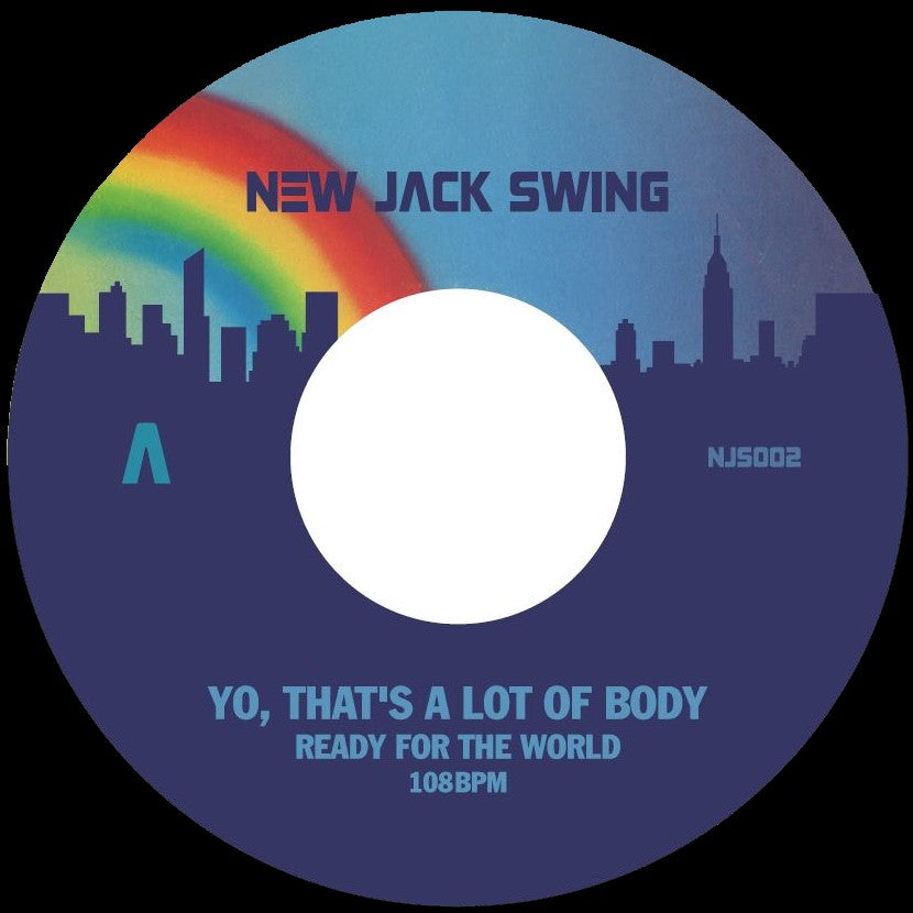Pre Order - New Jack Swing – Vol 2 - Ready For The World - Yo, That's A Lot Of Body / Today - I Got The Feeling - 7"