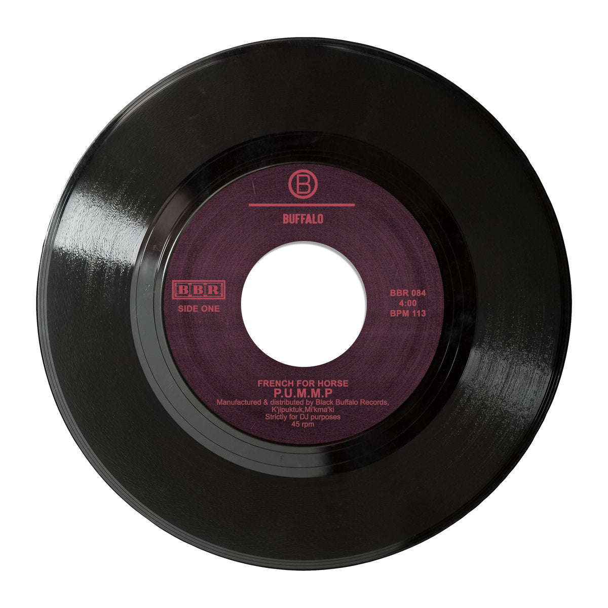 P.U.M.M.P / Re-Made - The Man by French For Horse - 7" Last 1