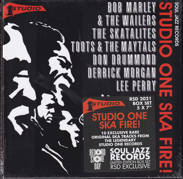 VA ‎– Studio One Ska Fire! - Soul Jazz Records- 5 x 7inch Boxset