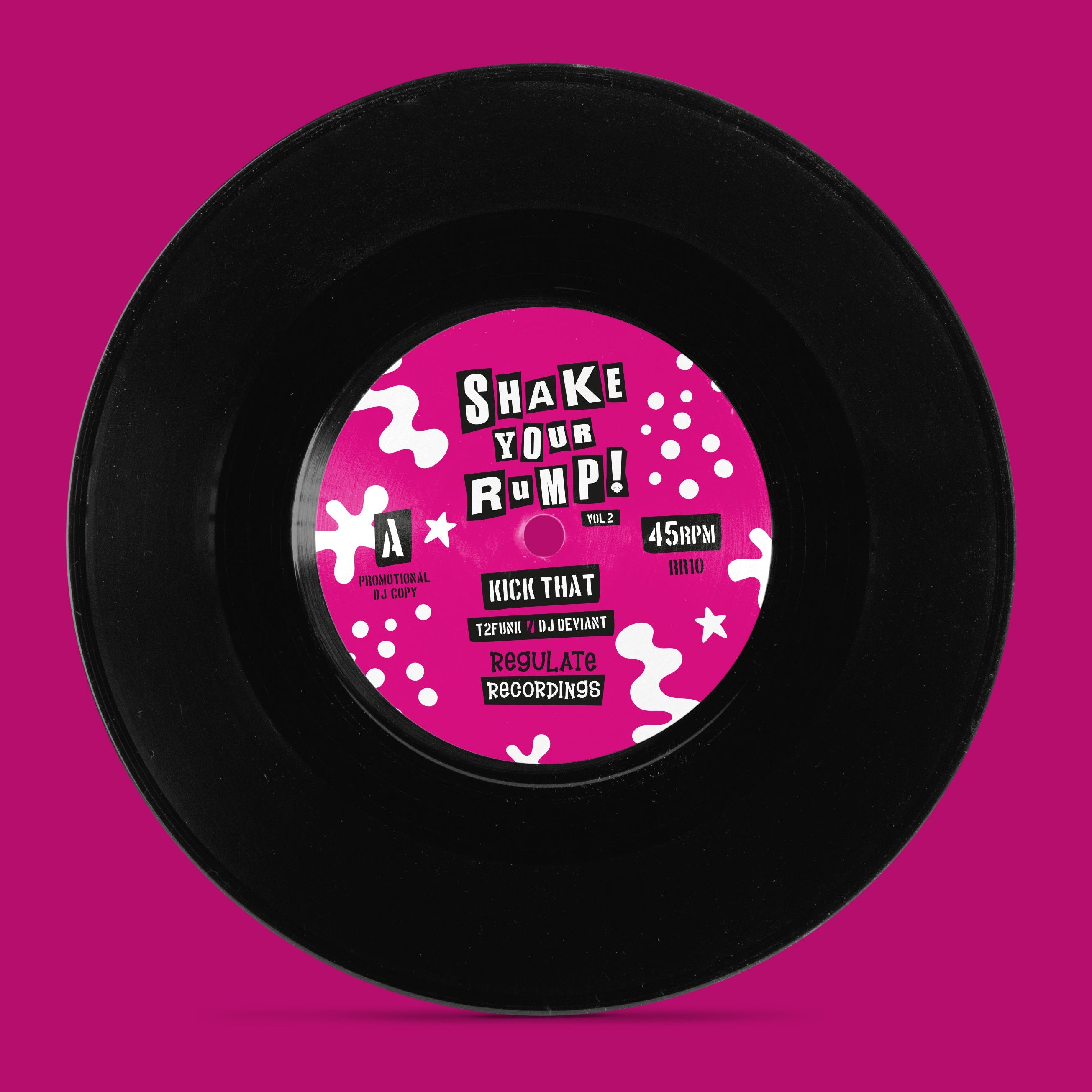 Pre Order - T2Funk & DJ Deviant - Shake Your Rump Vol 2 - 7" - Last 3