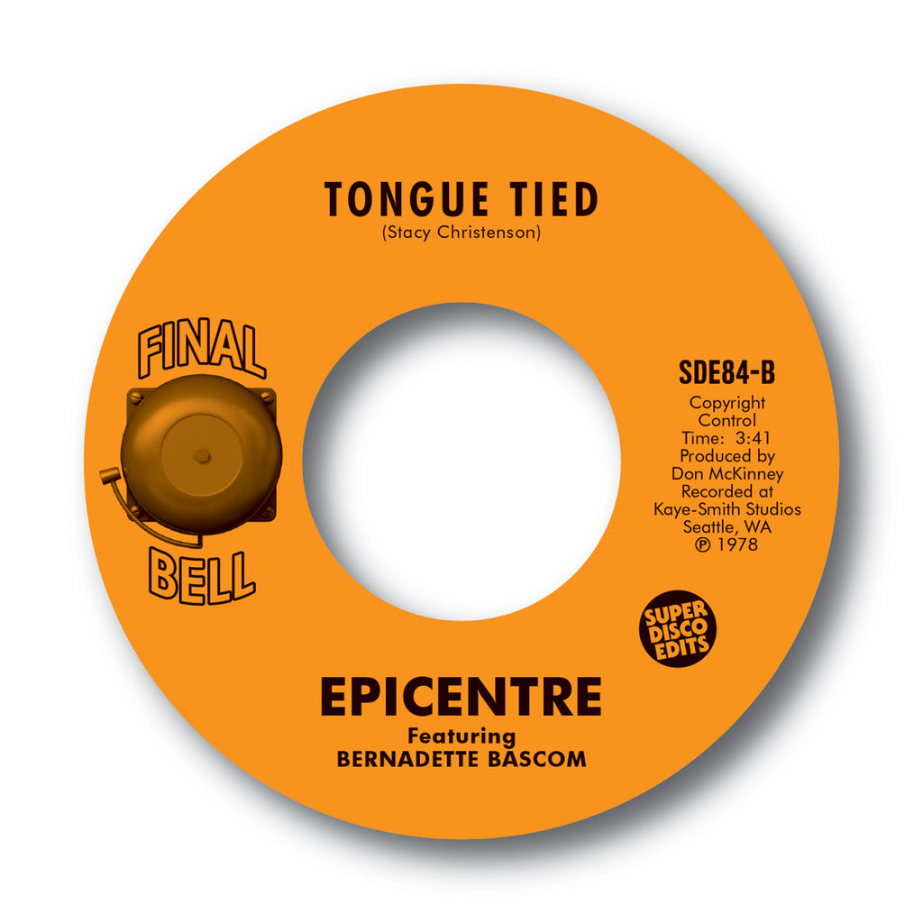 Pre Order - Epicentre Feat Bernadette Bascom - Searchin / Tongue Tied - SUPER DISCO EDITS - 7"