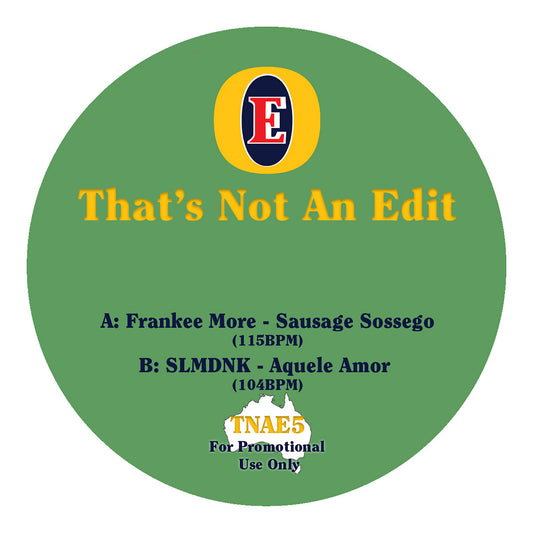 That's not an Edit - Sausage Sossego / Aquele Amor - 7" Last 4