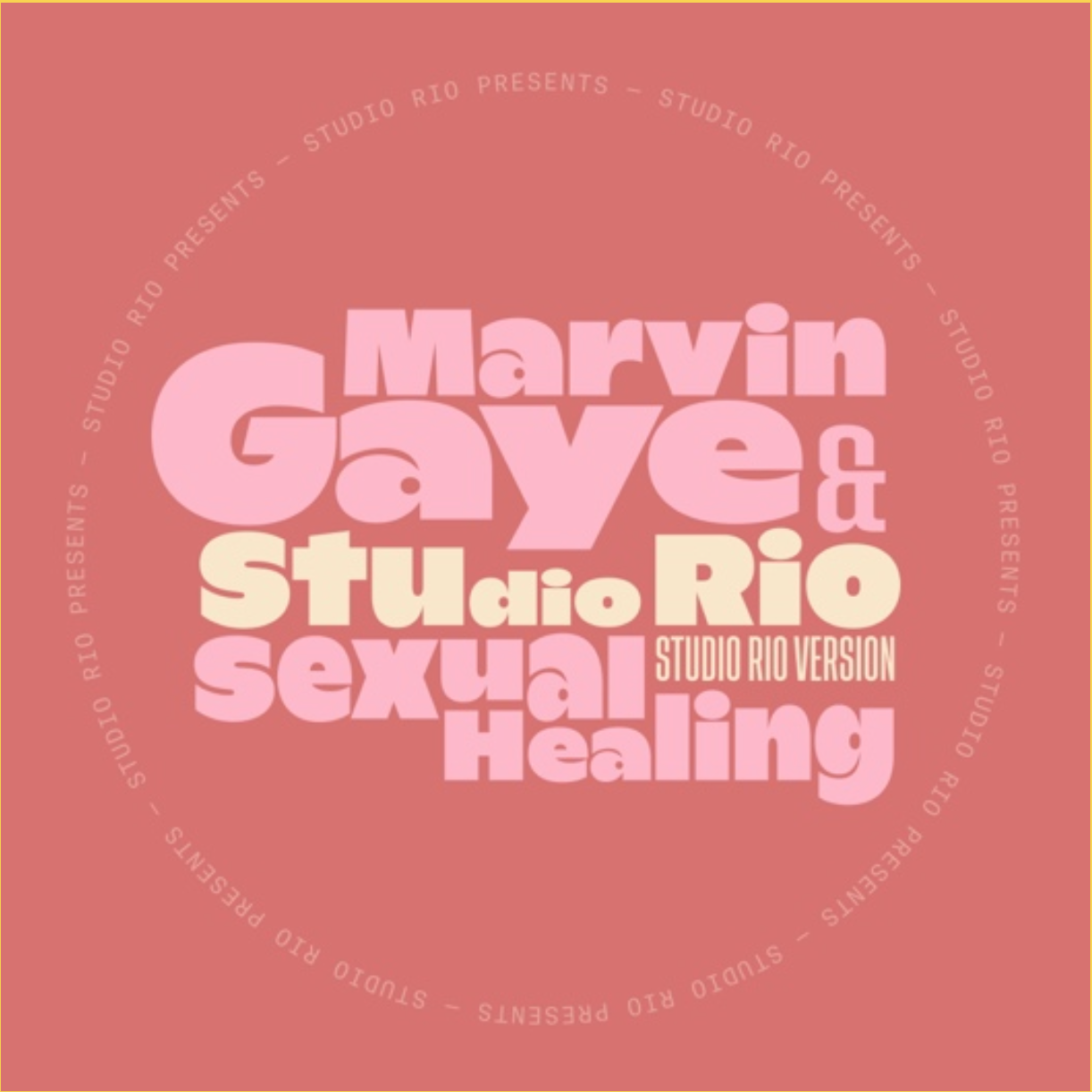 Marvin Gaye & Studio Rio - Sexual Healing - 7" Single Last 4