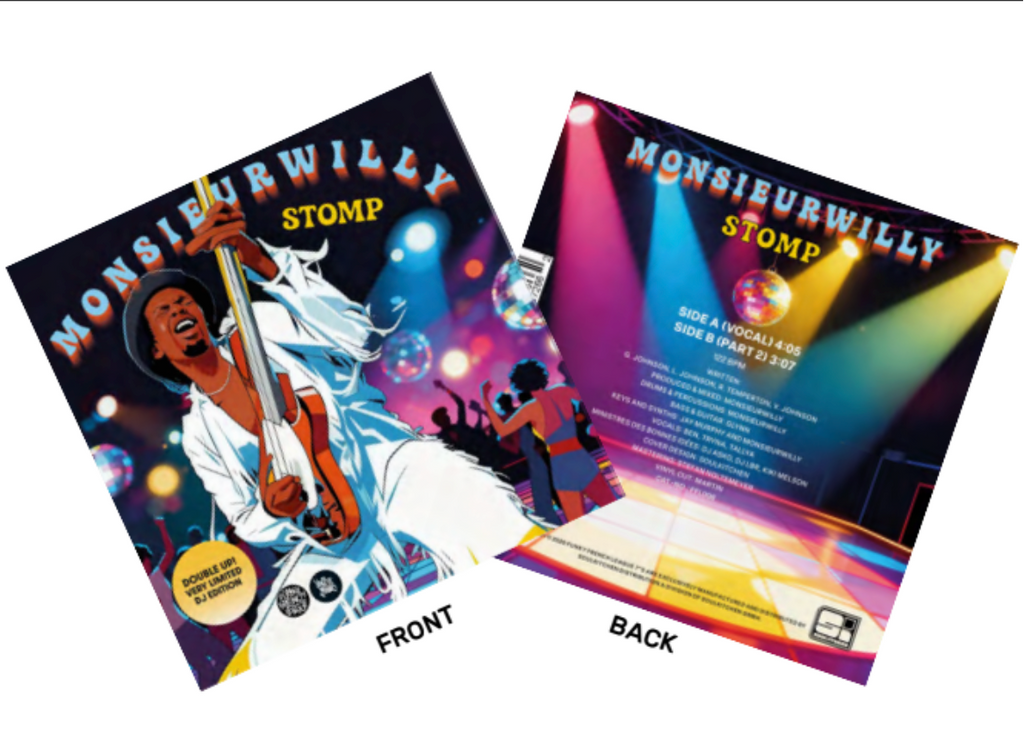 MonsieurWilly – “Stomp" – 2 x 7" Single - Last 5