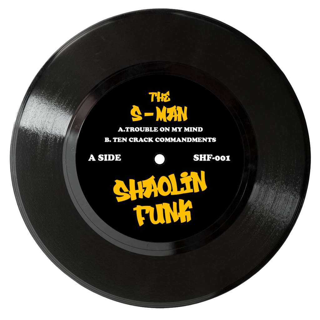 Pre Order - The S-Man - SHAOLIN FUNK 01 - 7"