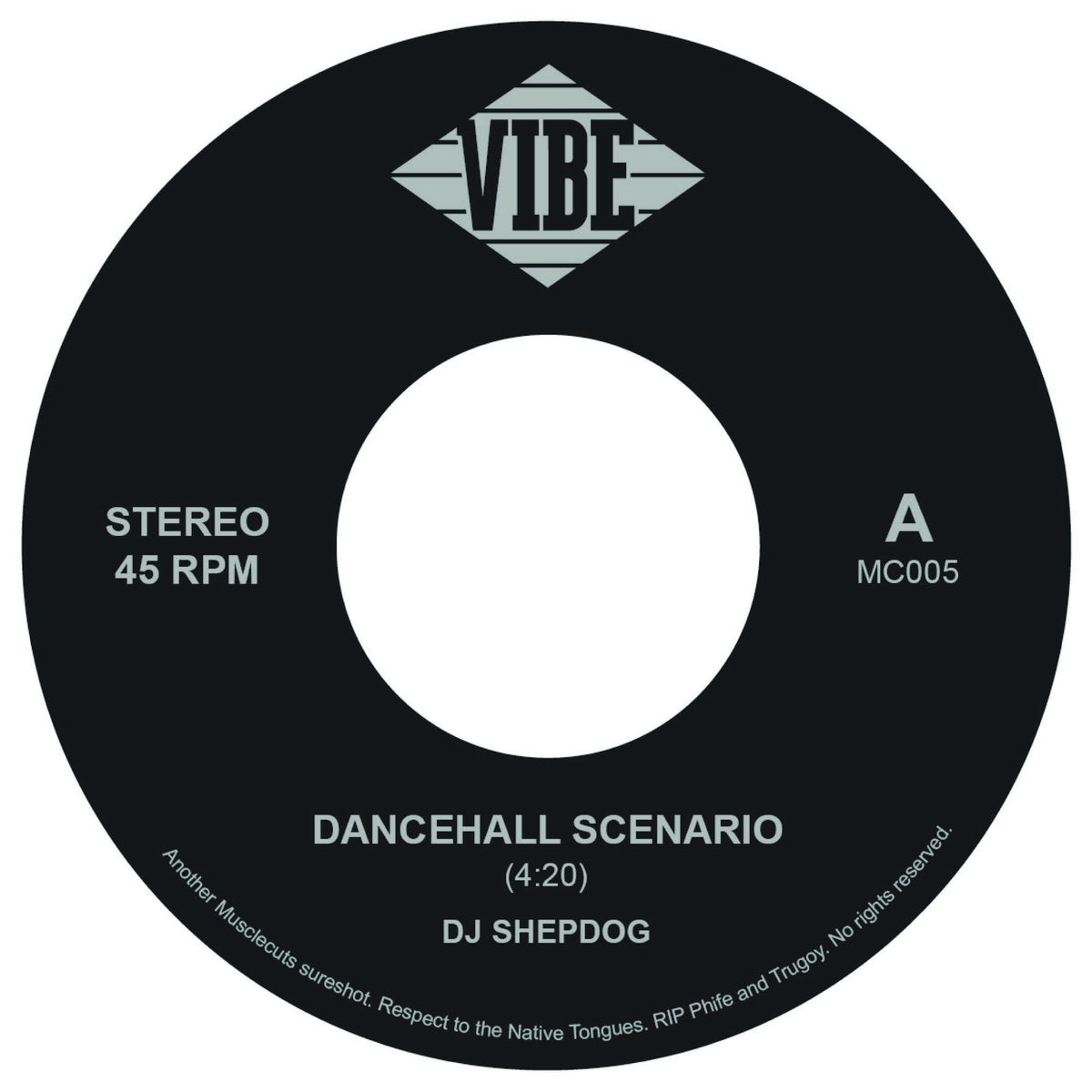 DJ Shepdog - Dancehall Scenario / Bashment Buddy - 7” Last 1