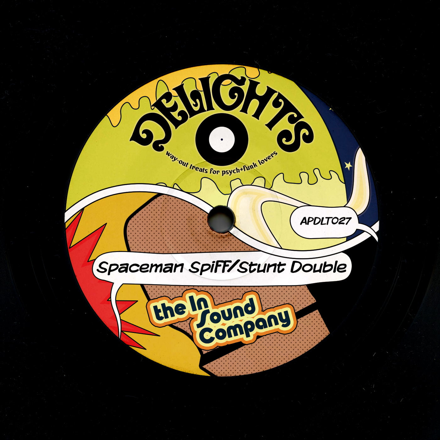 Spaceman Spiff / Stunt Double - The In Sound Company - Delights 45 - 7" - Last 2