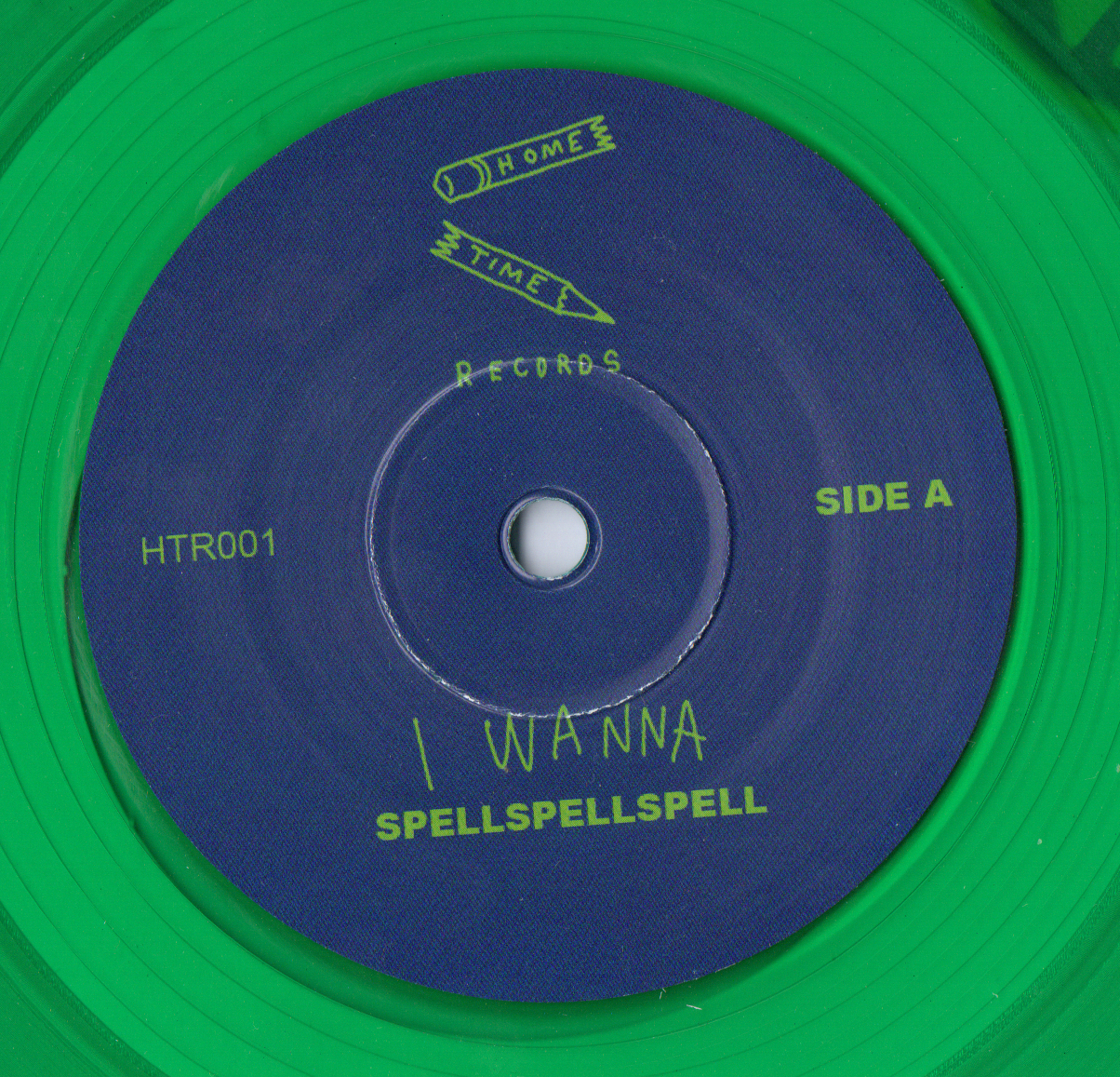 SPELLSPELLSPELL + DJ TOOLS - 7" GREEN LTD EDITION- Last 1