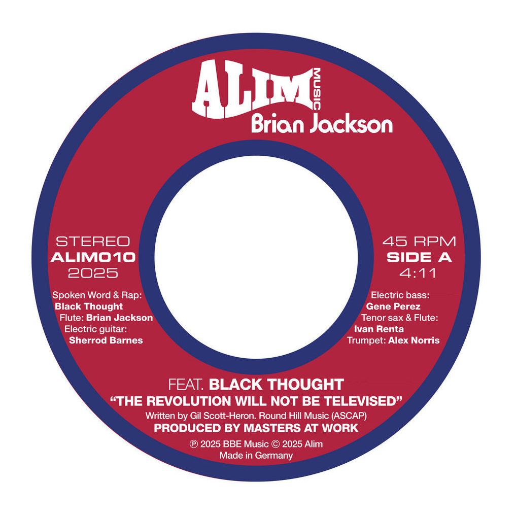 The Revolution Will Not Be Televised (Feat. Black Thought) - 7" LTD Single