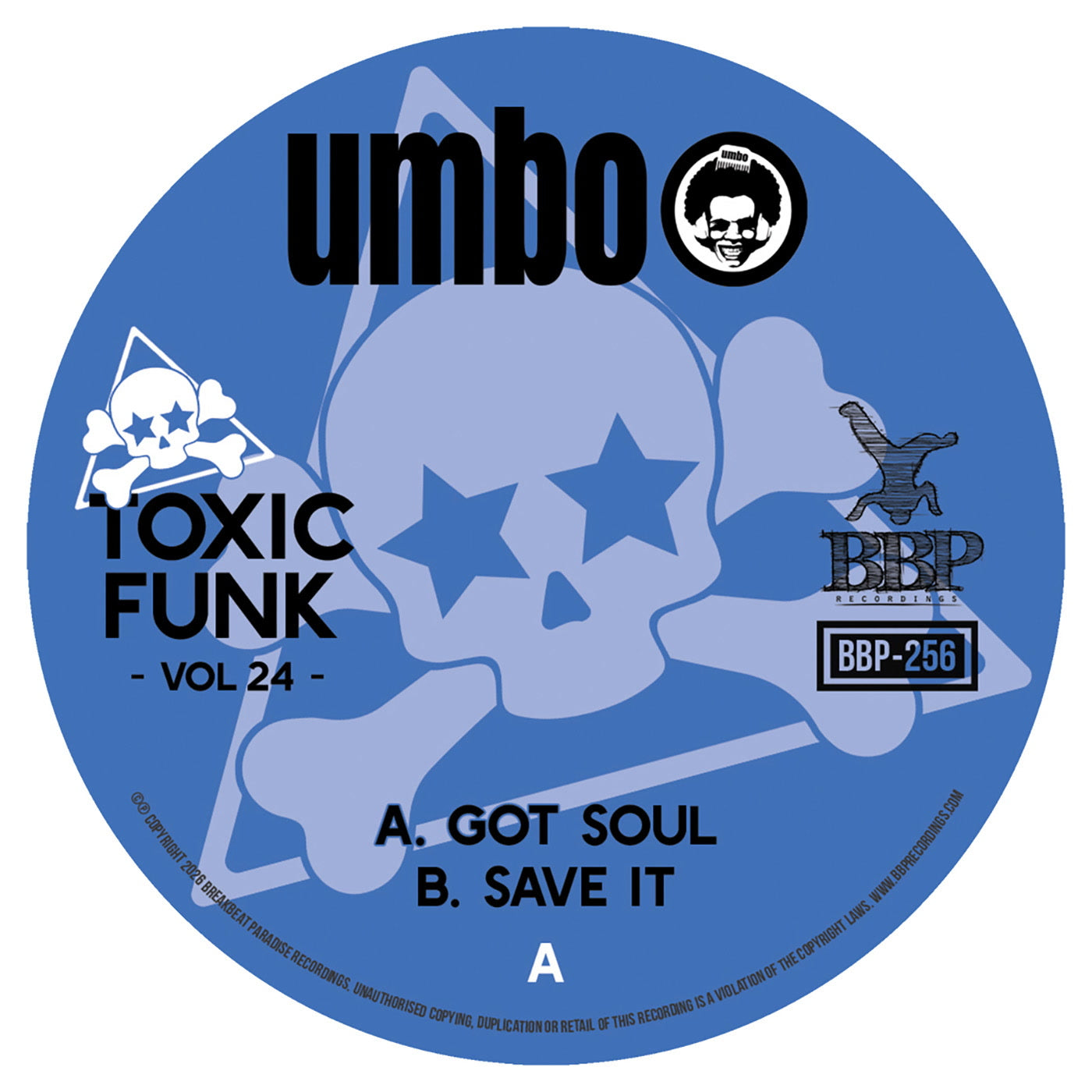 Toxic Funk Vol. 24 - Umbo - Breakbeat Paradise - 7"