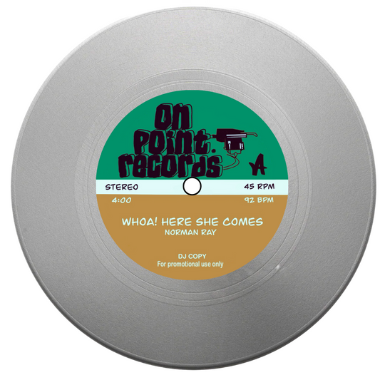 Pre Order - Whoa! Here she comes / The Magic Word - On Point Records - 7" SILVER