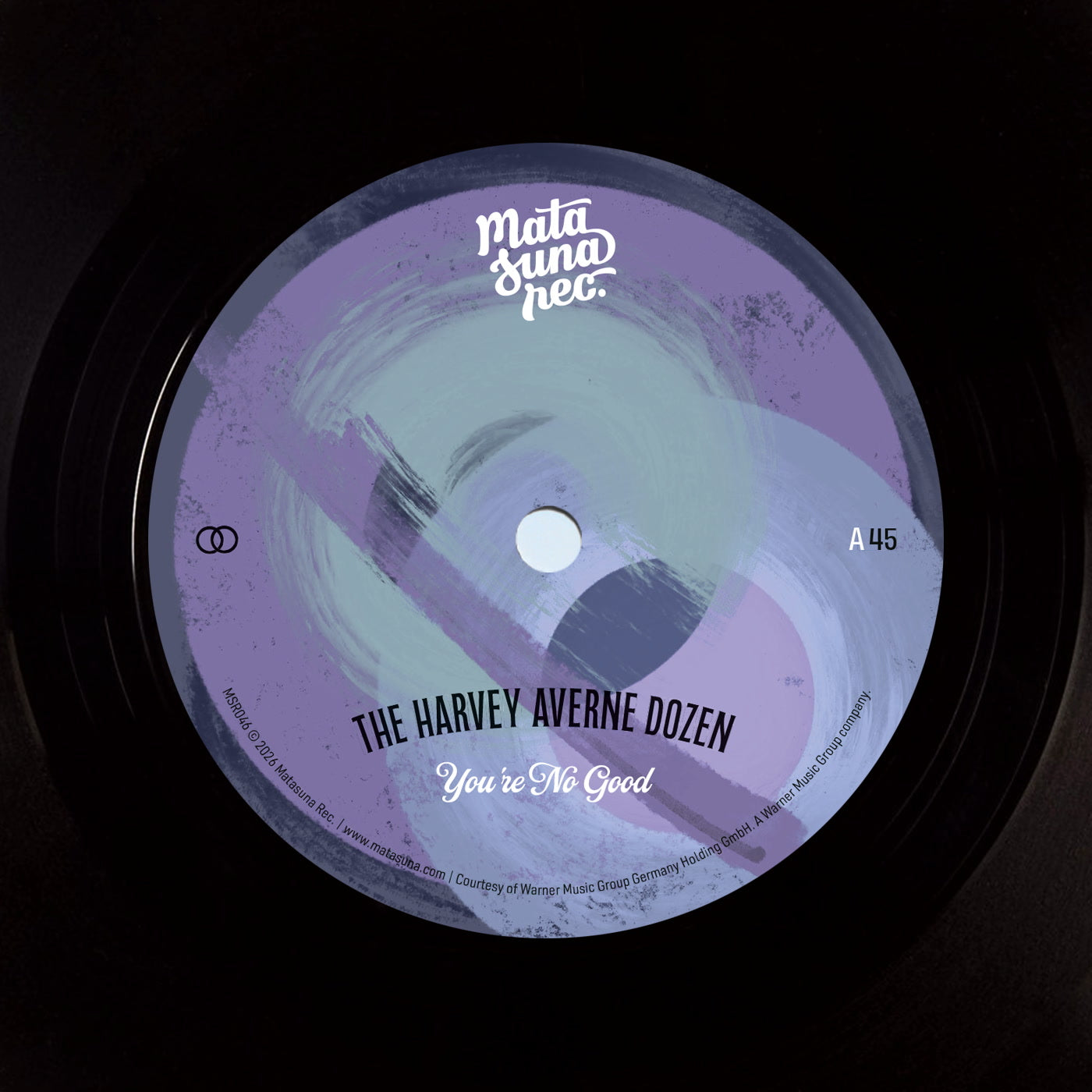 Pre Order - You're No Good - Mueve La Cadera - The Harvey Averne Dozen & Louie Ramirez & His Orchestra - 7"