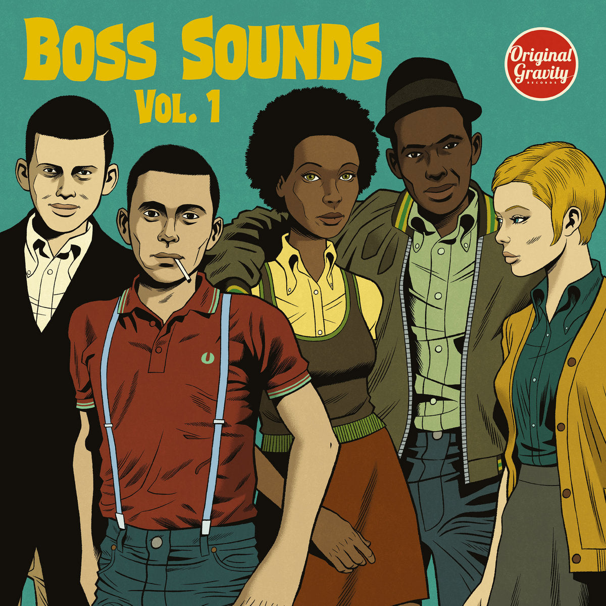 Boss Sounds - Vol 1 - 7" - ORIGINAL GRAVITY - 7" Last 4