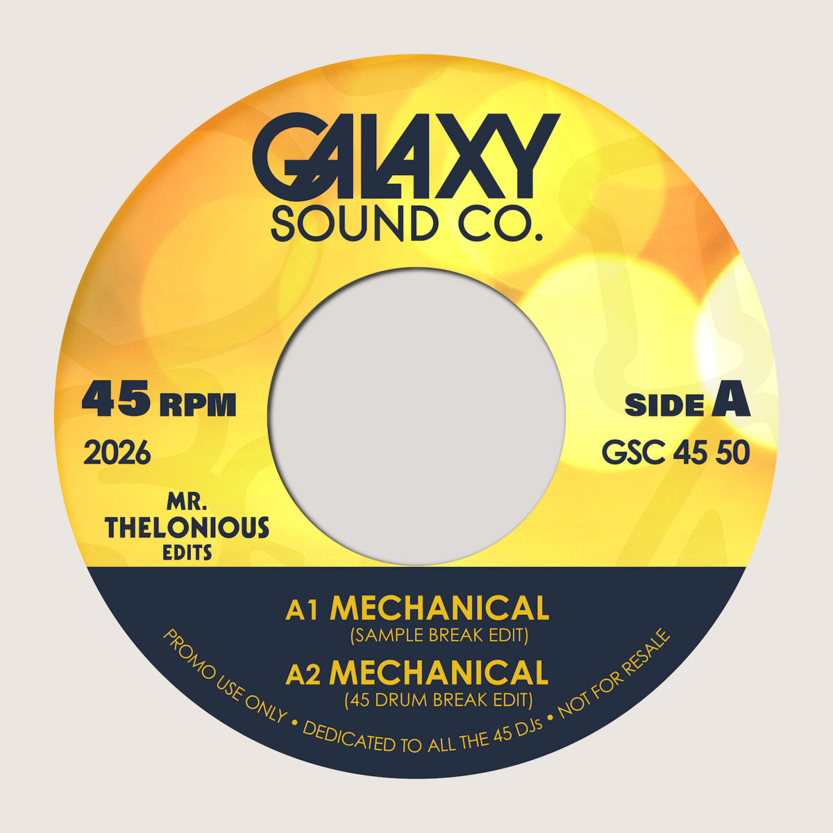 Mechanical WU Sample Breaks / Mechanical Drum Break / Vallarta Edit /GSC 50 - 7" Last 2