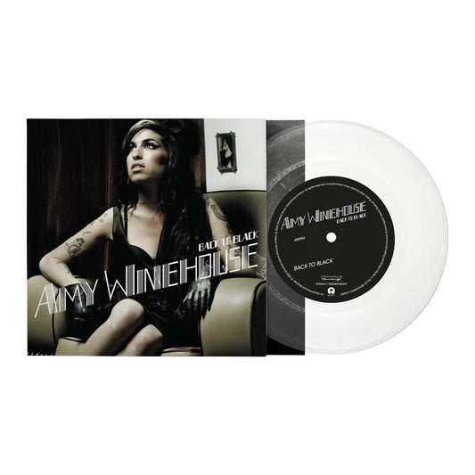 Amy Winehouse - Back to Black / Valerie (live) - 7" Clear. Last 3