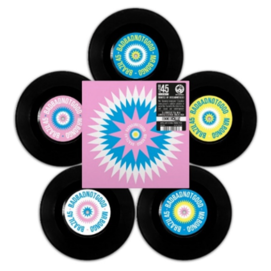 BADBADNOTGOOD - Brazil 45 Boxset Vol.6 RSD Edition - 5 x 7" Boxset - Last 1