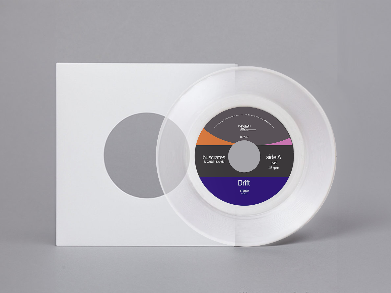 Drift / Altitude - BusCrates - Bastard Jazz Recordings - 7"- Last 1