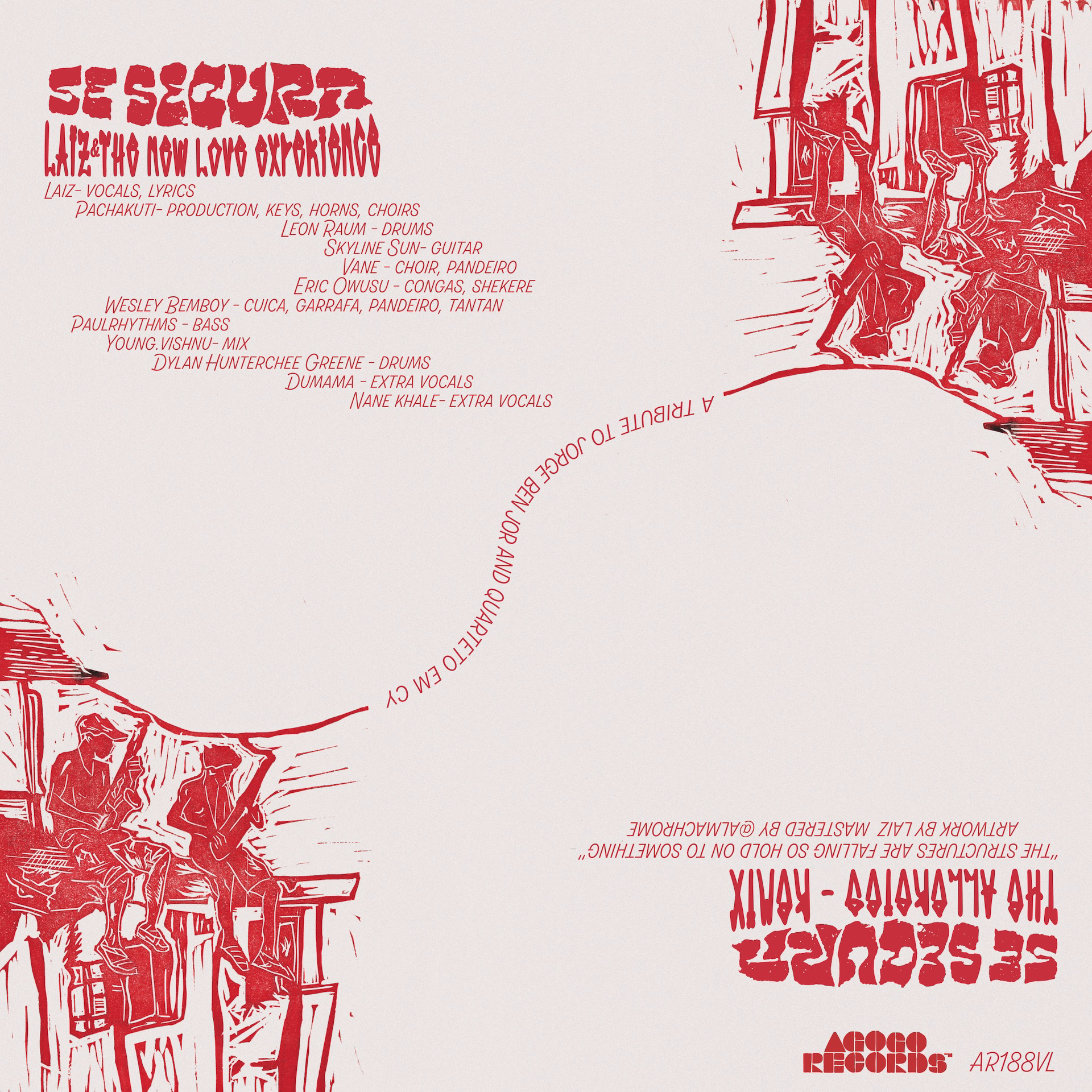 Se Segura Laís & The New Love Experience - The Allergies remix - 7" - Last 3