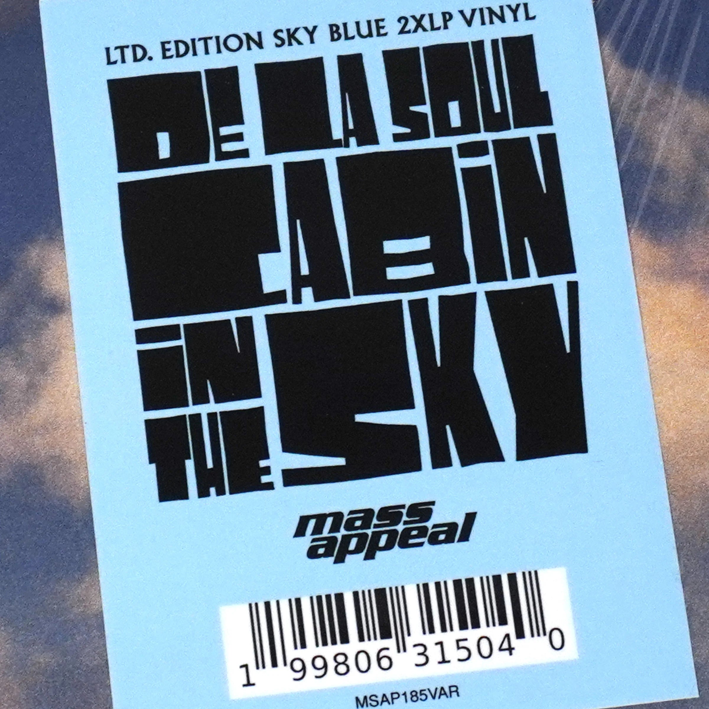 DE LA SOUL - Cabin In The Sky - Mass Appeal US - 2 x LP - BLUE