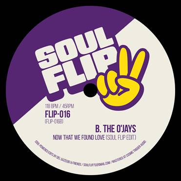 Pre Order - Soul Flip Edits Vol 16 - Soul Man / Now that we found love - 7"