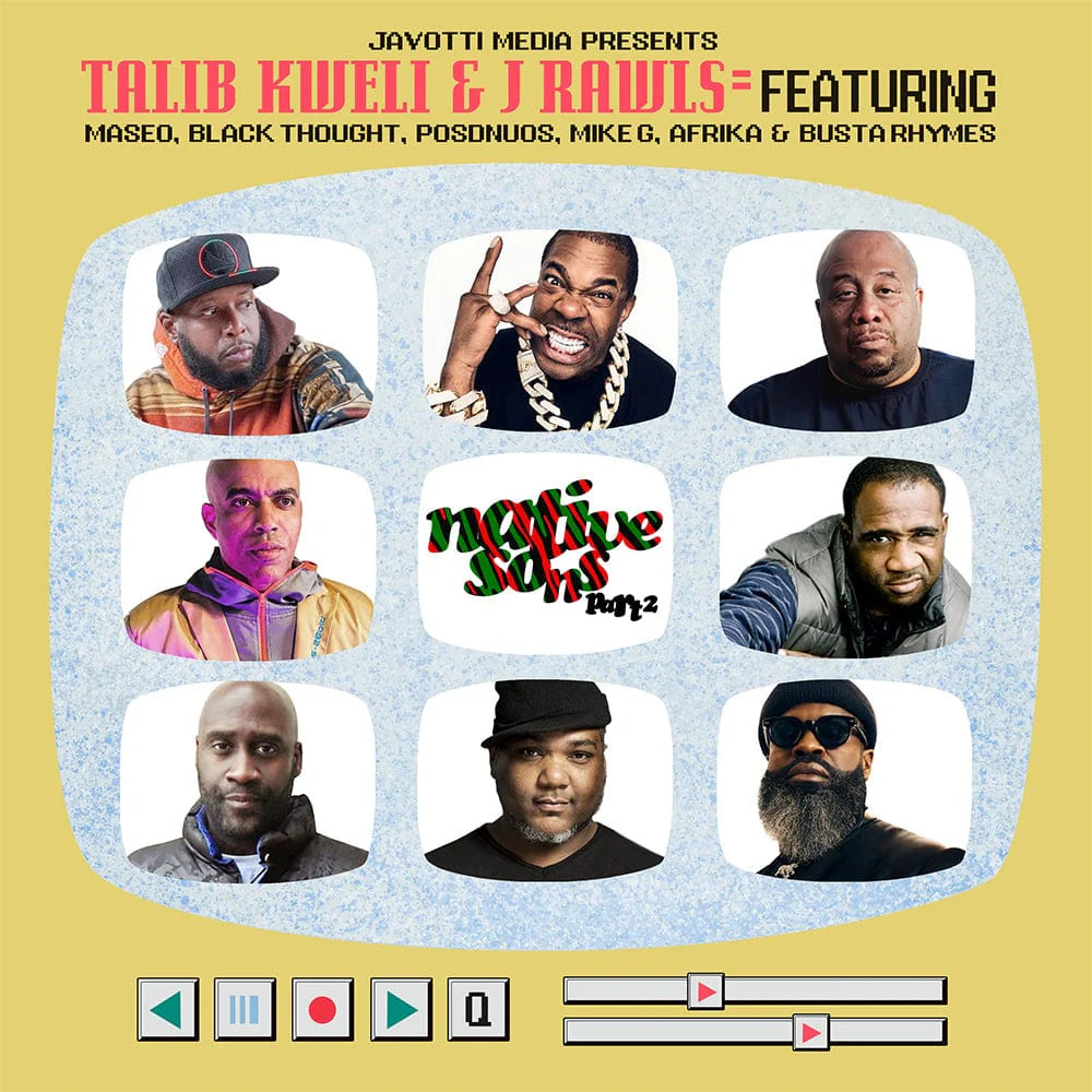 Pre Order - Talib Kweli & J Rawls - Native Sons Part 2 - FAT BEATS RECORDS - 7" Single