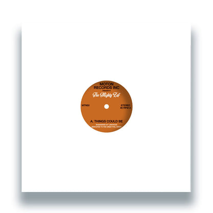 Pre Order - Moton Records Inc Presents : The Mighty Zaf - 12"