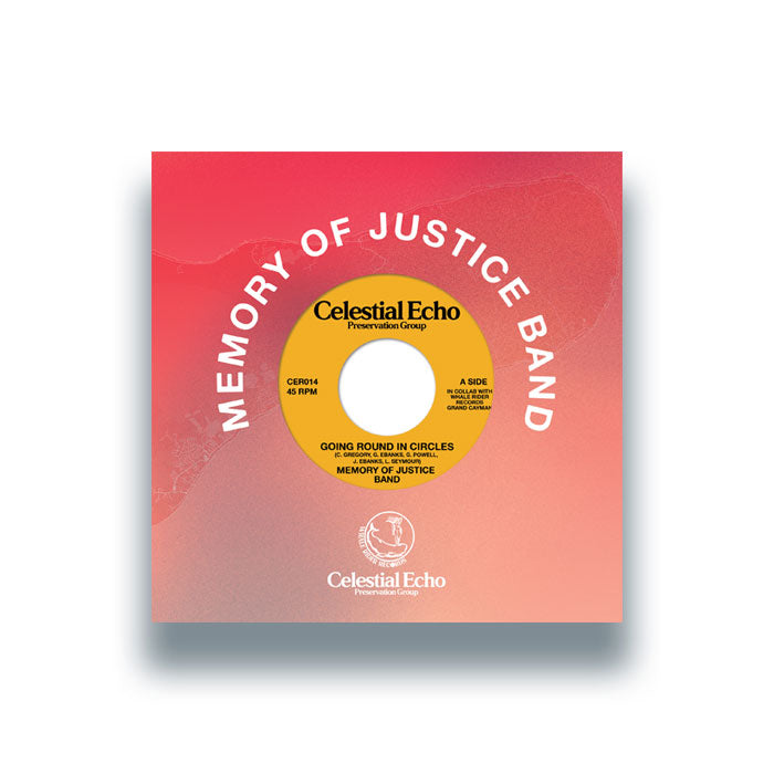 Memory Of Justice Band - Going Round In Circles - Celestial Echo - 7"