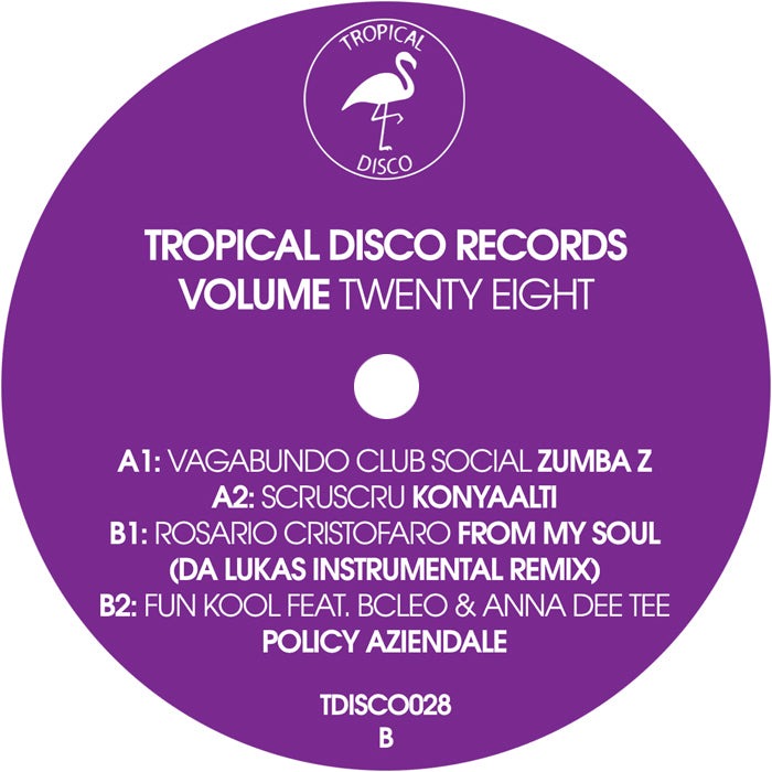 Pre Order - Various Artists - Tropical Disco Records, Vol. 28 - 12" Last 1