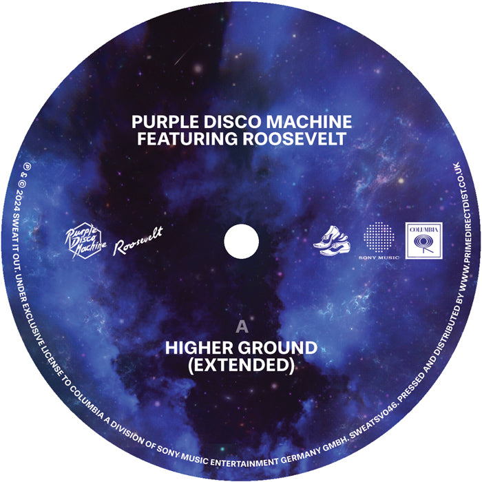 Purple Disco Machine - Feat. Roosevelt - Higher Ground - 12" Last 1