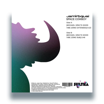 Pre Order - Jamiroquai Space Cowboy (Michael Gray Remixes) - Sultra Records - 12" Last 3