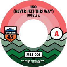 Double A - Iko (Never Felt This Way) / Jim Sharp - Tell Me What To Do - 7" Last 4