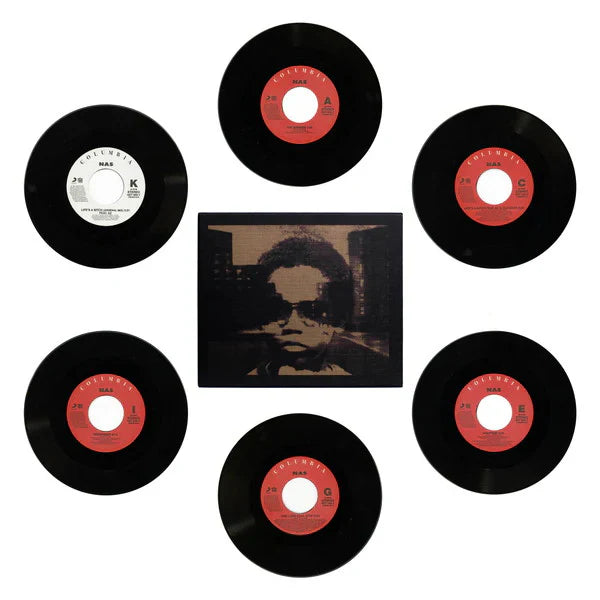 Pre Order - Nas - Illmatic: 30th Anniversary - 6 x 7” Inch Box Set