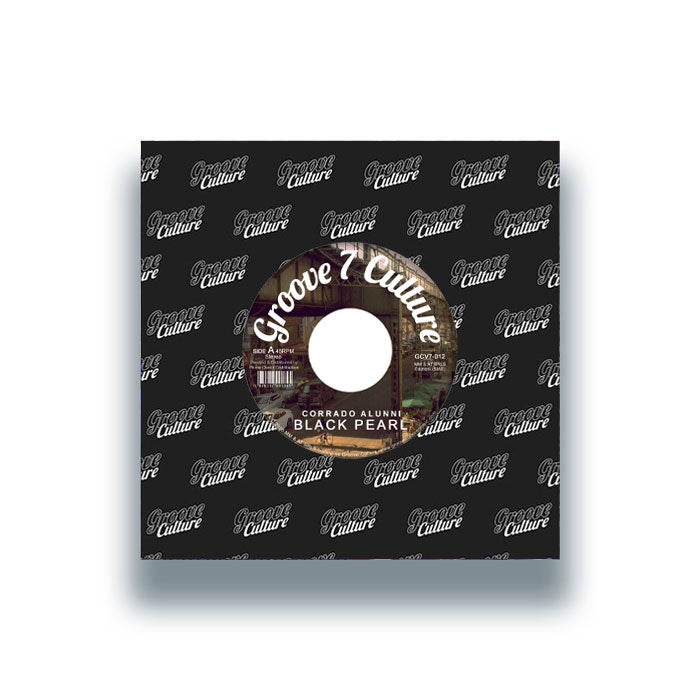 Pre Order - Corrado Alunni - Black Pearl / Turn It On - Groove Culture Seven - 7"