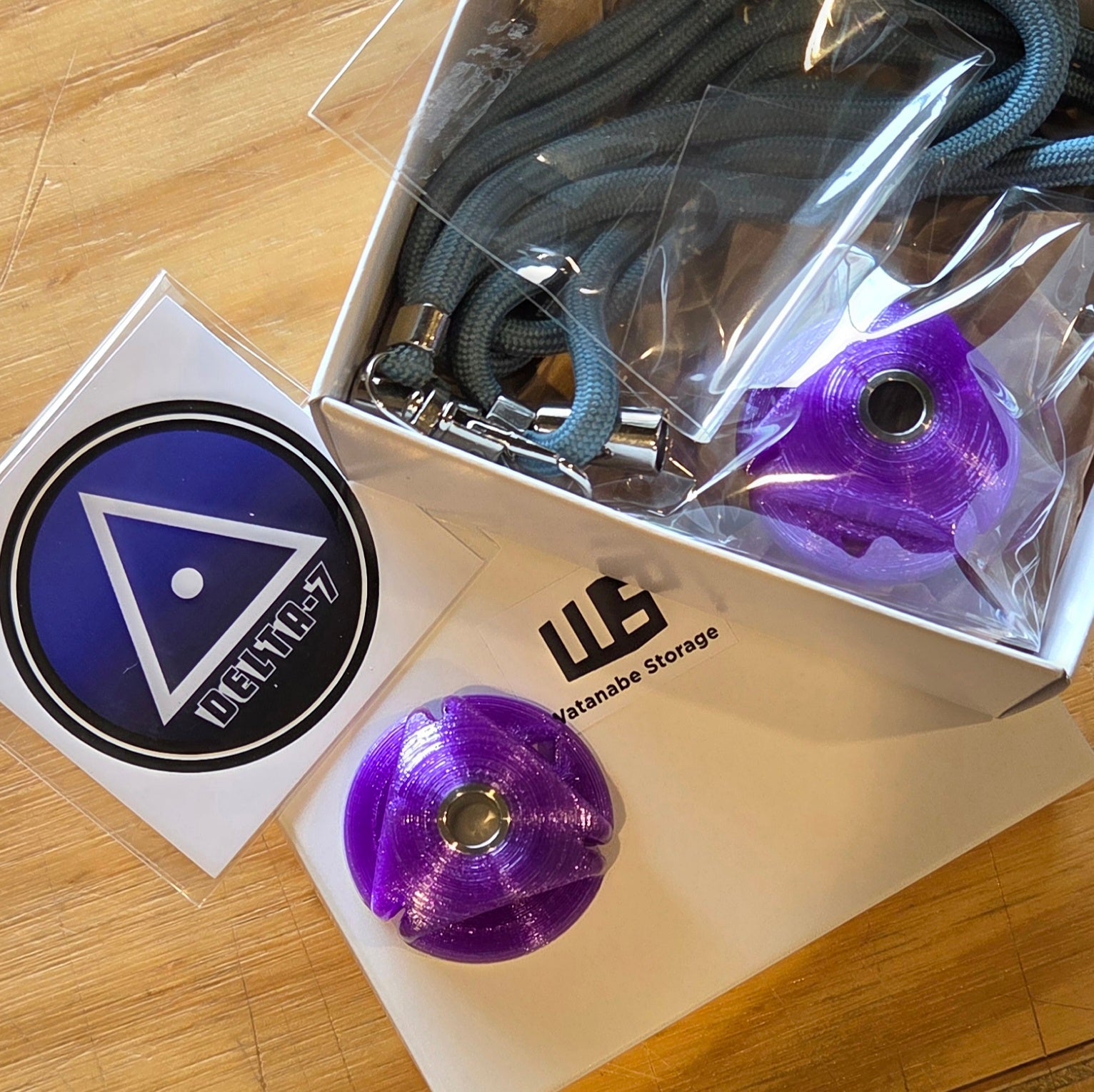 Delta7 - 45 Adapter Set of 2 - PURPLE