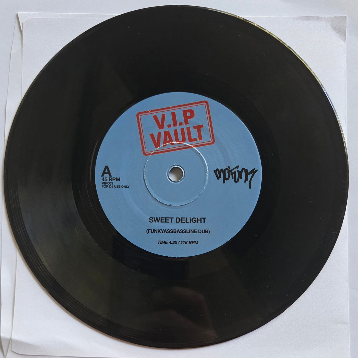 Mo’funk - Sweet Delight / Fix my sink - VIP VAULT 03 - 7"