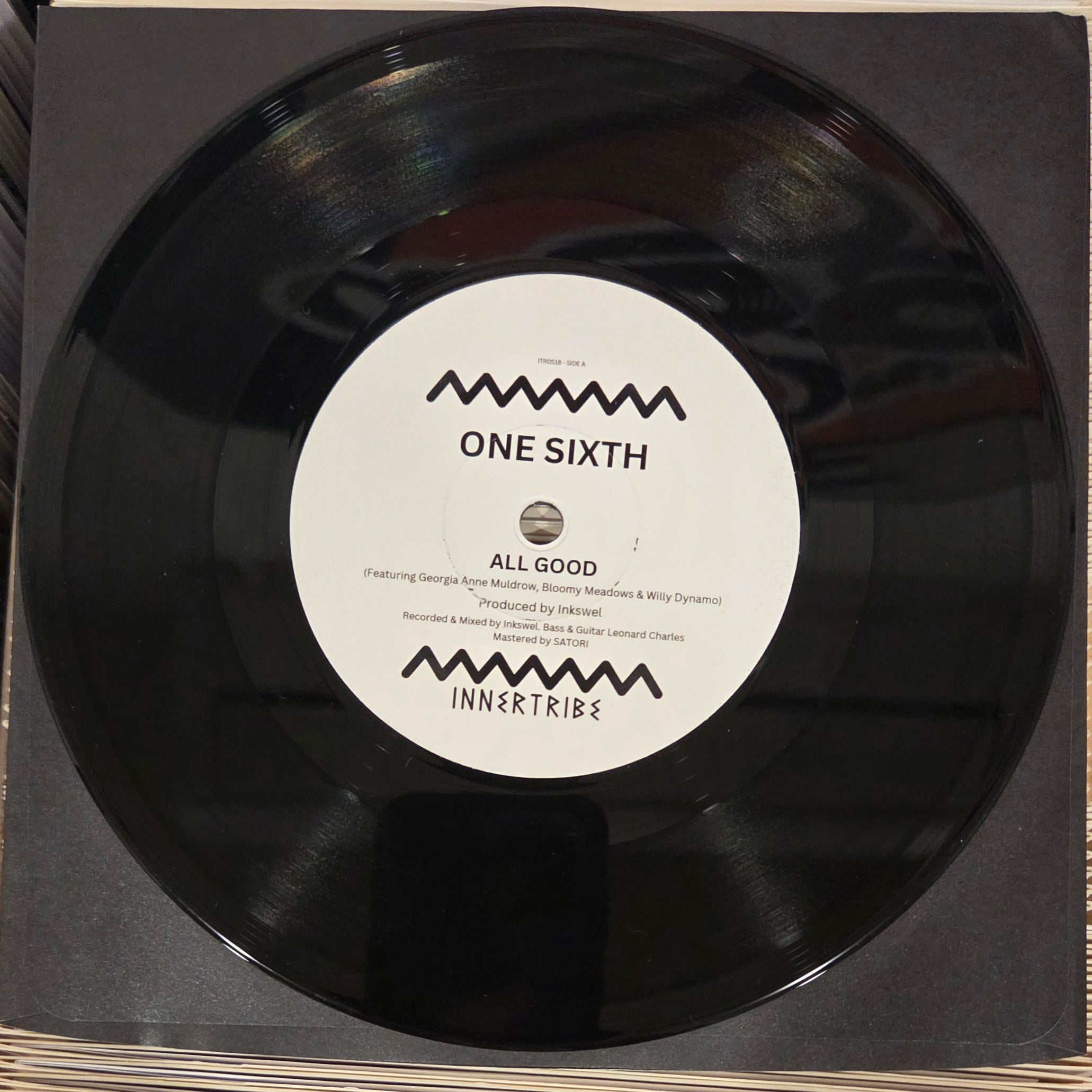 One Sixth - All Good feat. Georgia Anne Muldrow b/w All This Time feat. Zoodaka & Social Change - 7" LTD