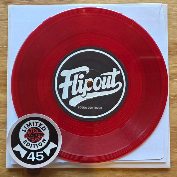 Dr's signature series 01 - FLIPOUT - Polka Dot Rock / Doecha - 7" RED