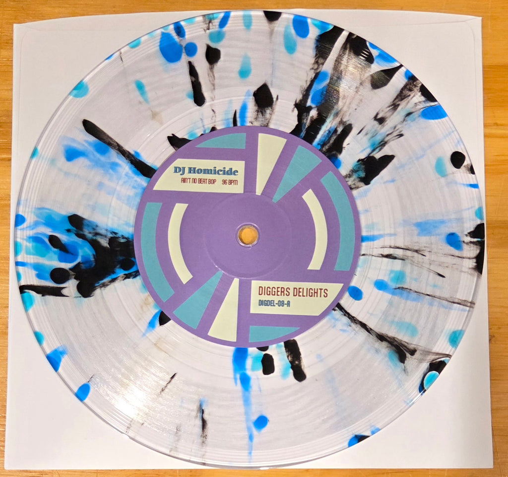 Diggers Delights 08 - DJ Homicide / J.Diggns - LTD EDITION SPLATTER - 7"