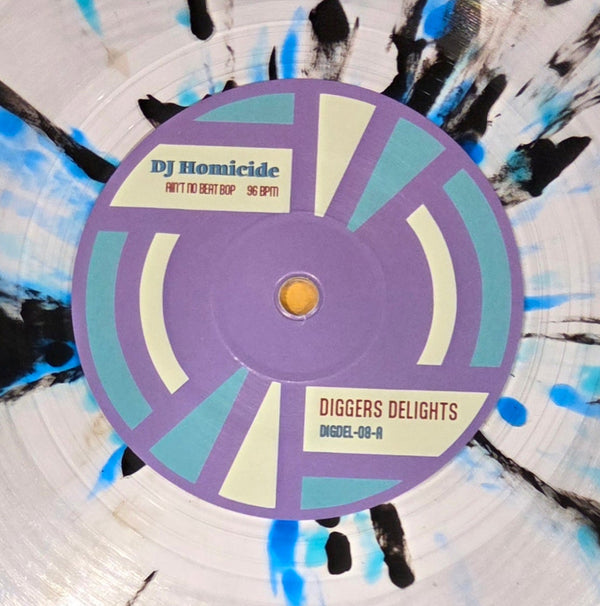 Diggers Delights 08 - DJ Homicide / J.Diggns - LTD EDITION SPLATTER - 7"