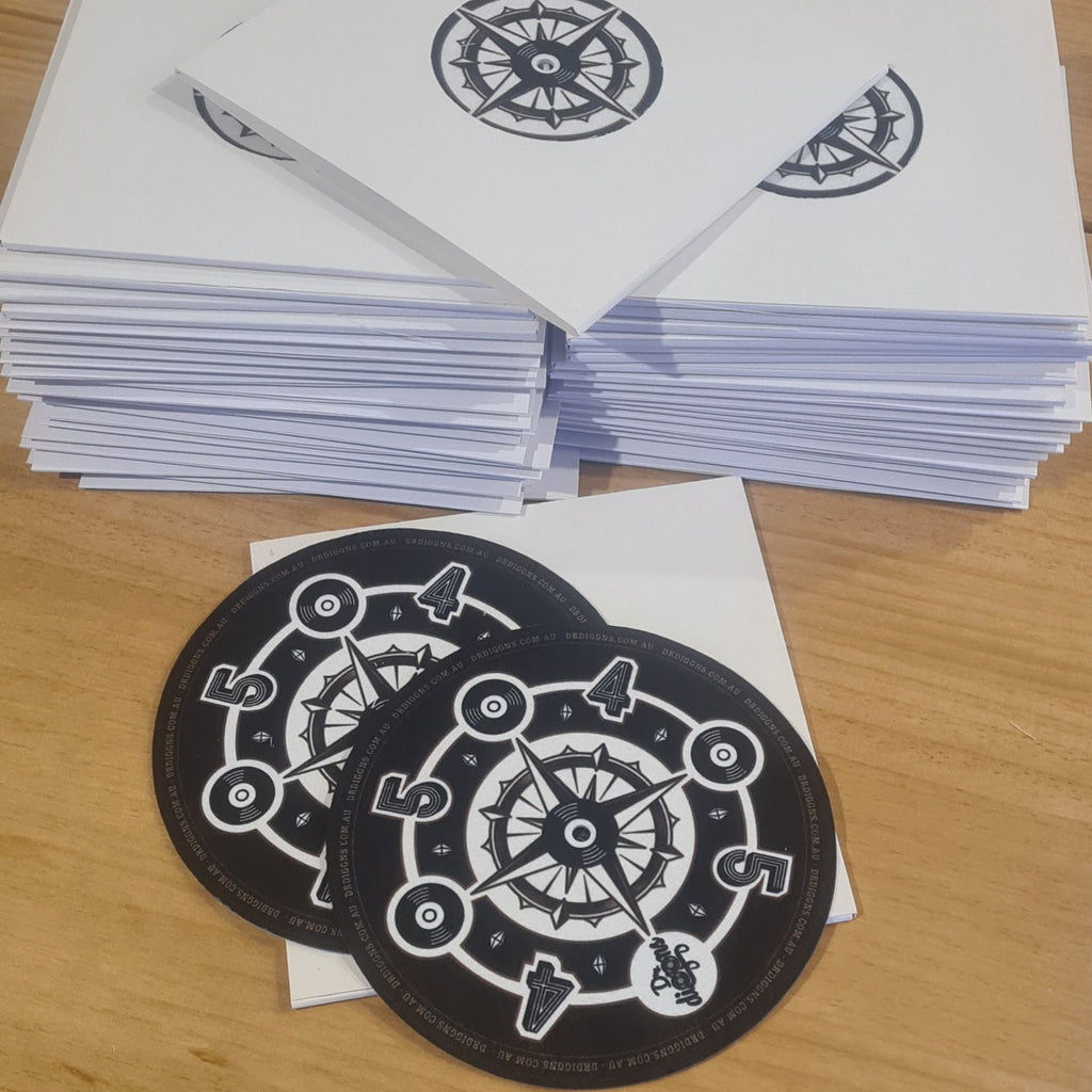 Dr Diggns - Limited Edition - 7" DJ Slipmat Set of 2