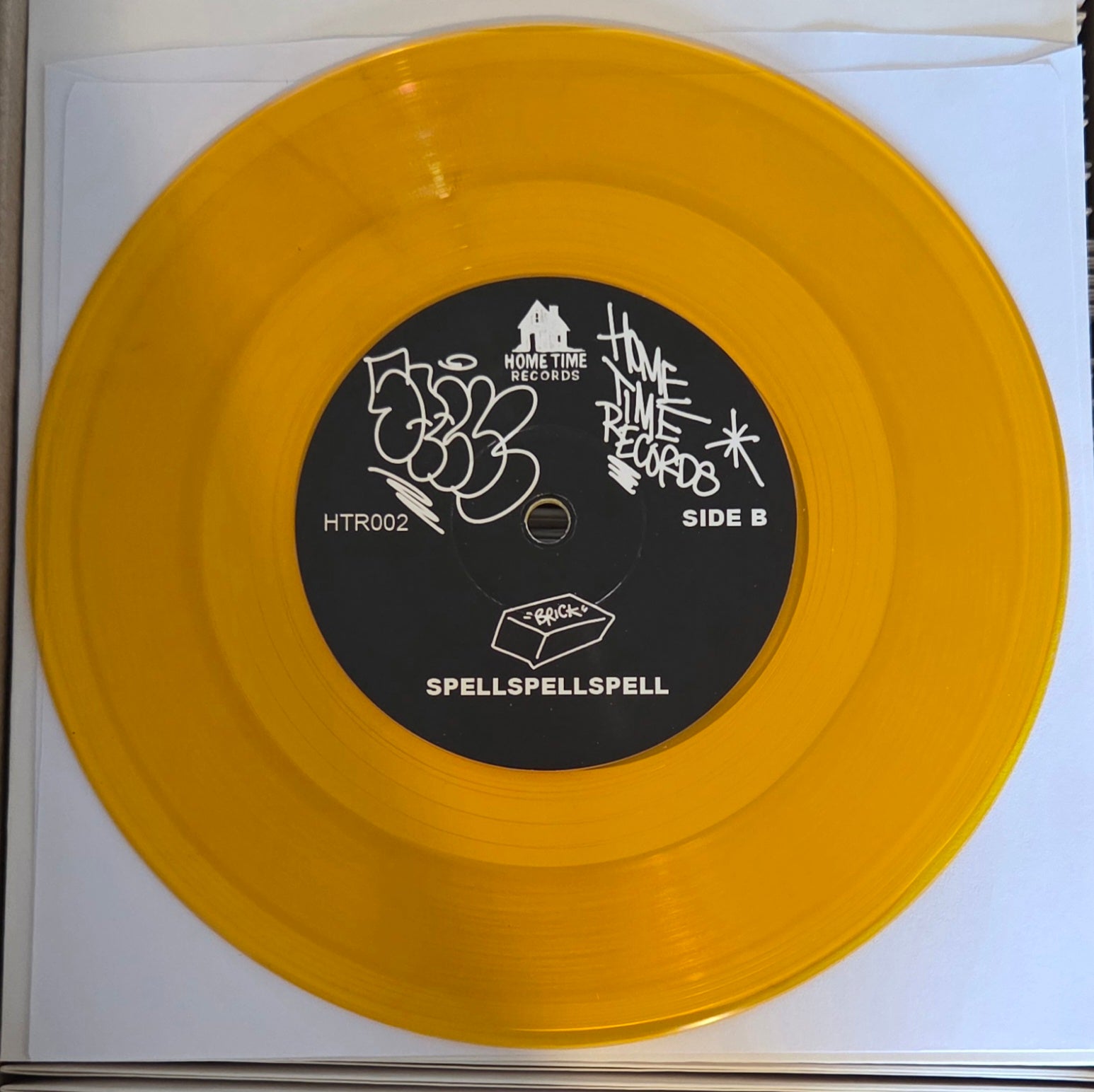 SPELLSPELLSPELL- 02 + DJ TOOLS - LTD ORANGE - 7"