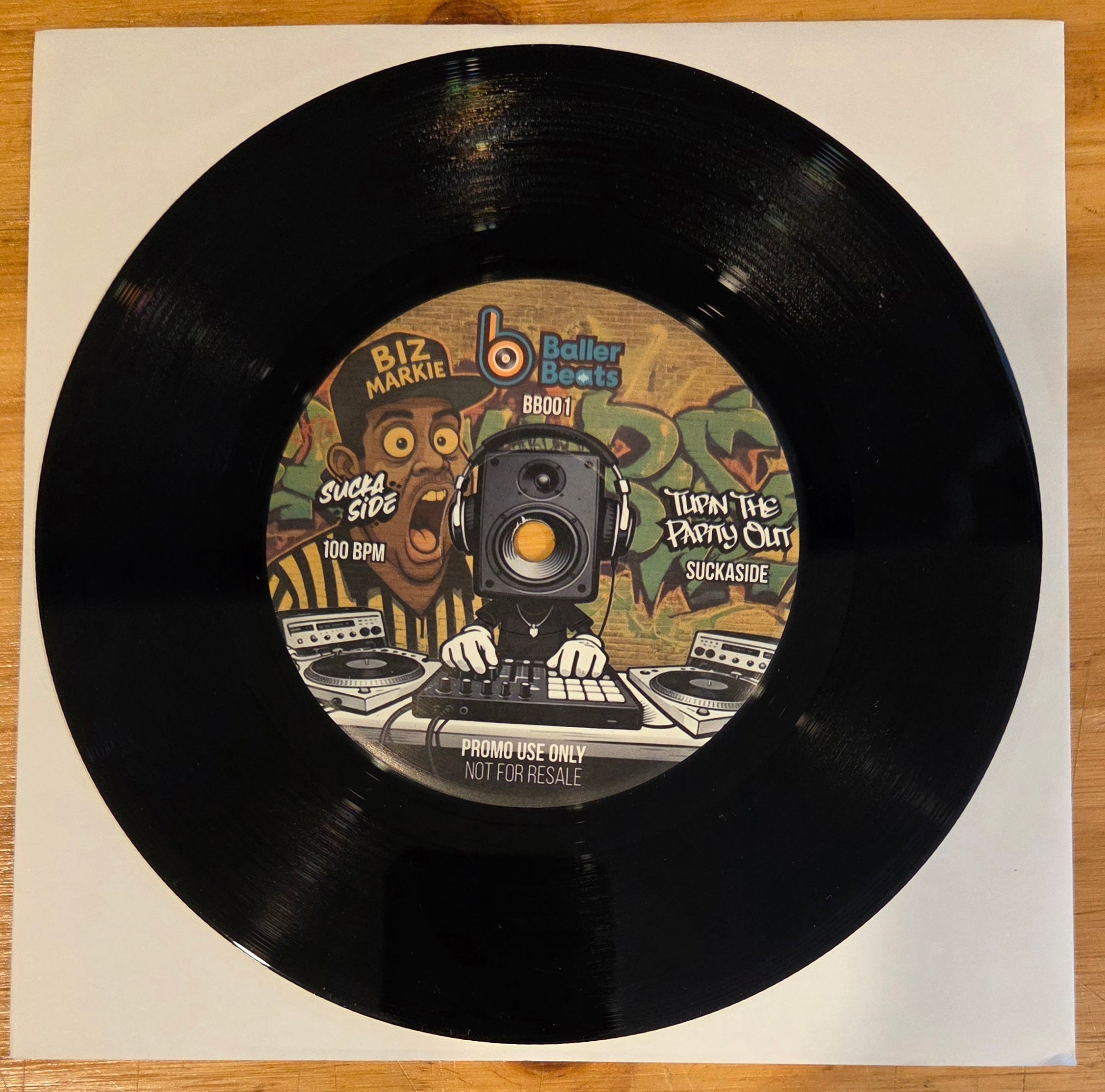 Baller Beats - BB001 - Suckaside / Goce - 7"