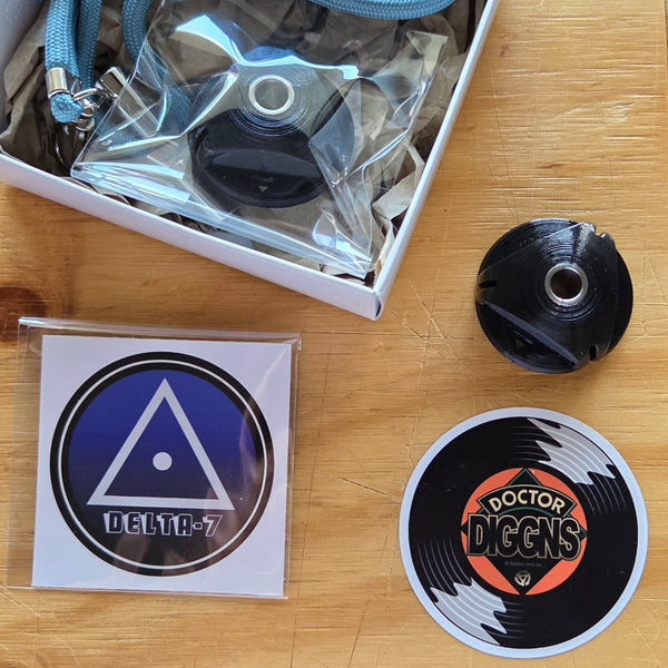 Delta7 - 45 Adapter Set of 2 - BLACK