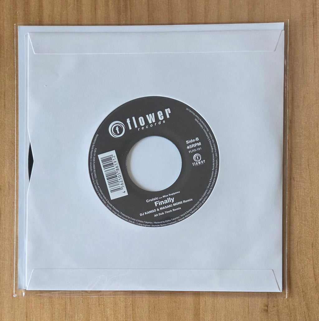 Cruisic Finally, feat. Misa Sugiyama (DJ KANGO & MASAKI MORII Remix) - 7" LTD