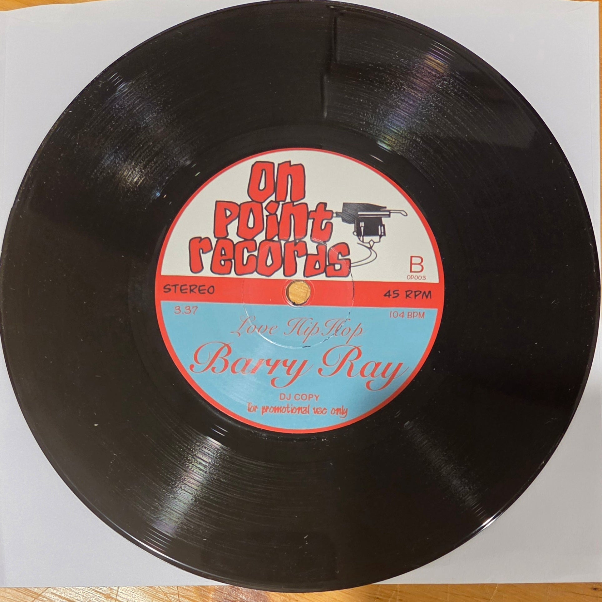 On Point Records - Good together / Love Hip Hop - 7"