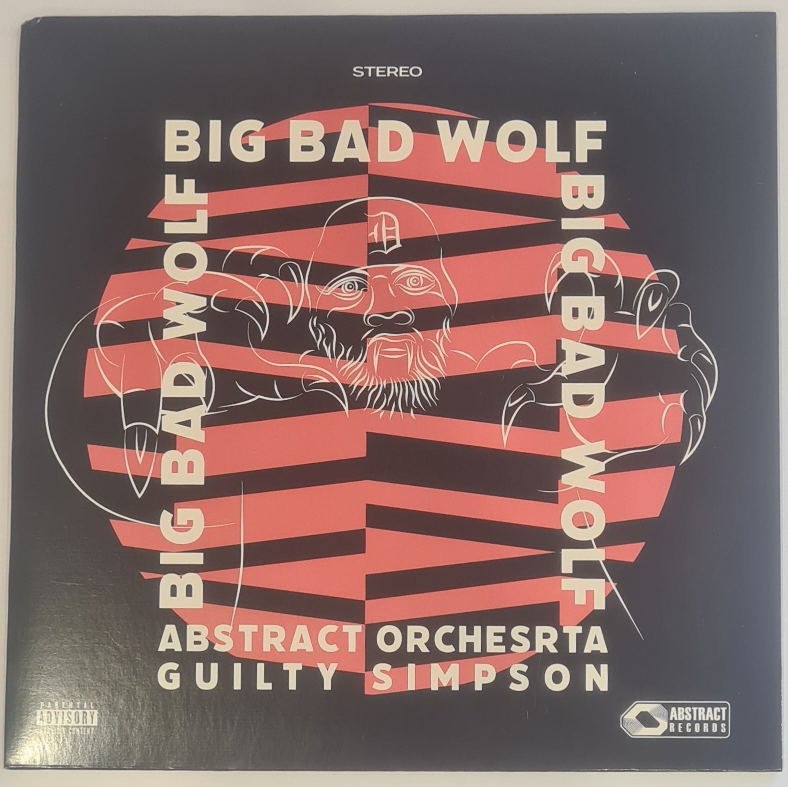 Big Bad Wolf Abstract Orchestra & Guilty Simpson - Abstract Records Ltd - 7" Single - Last 4