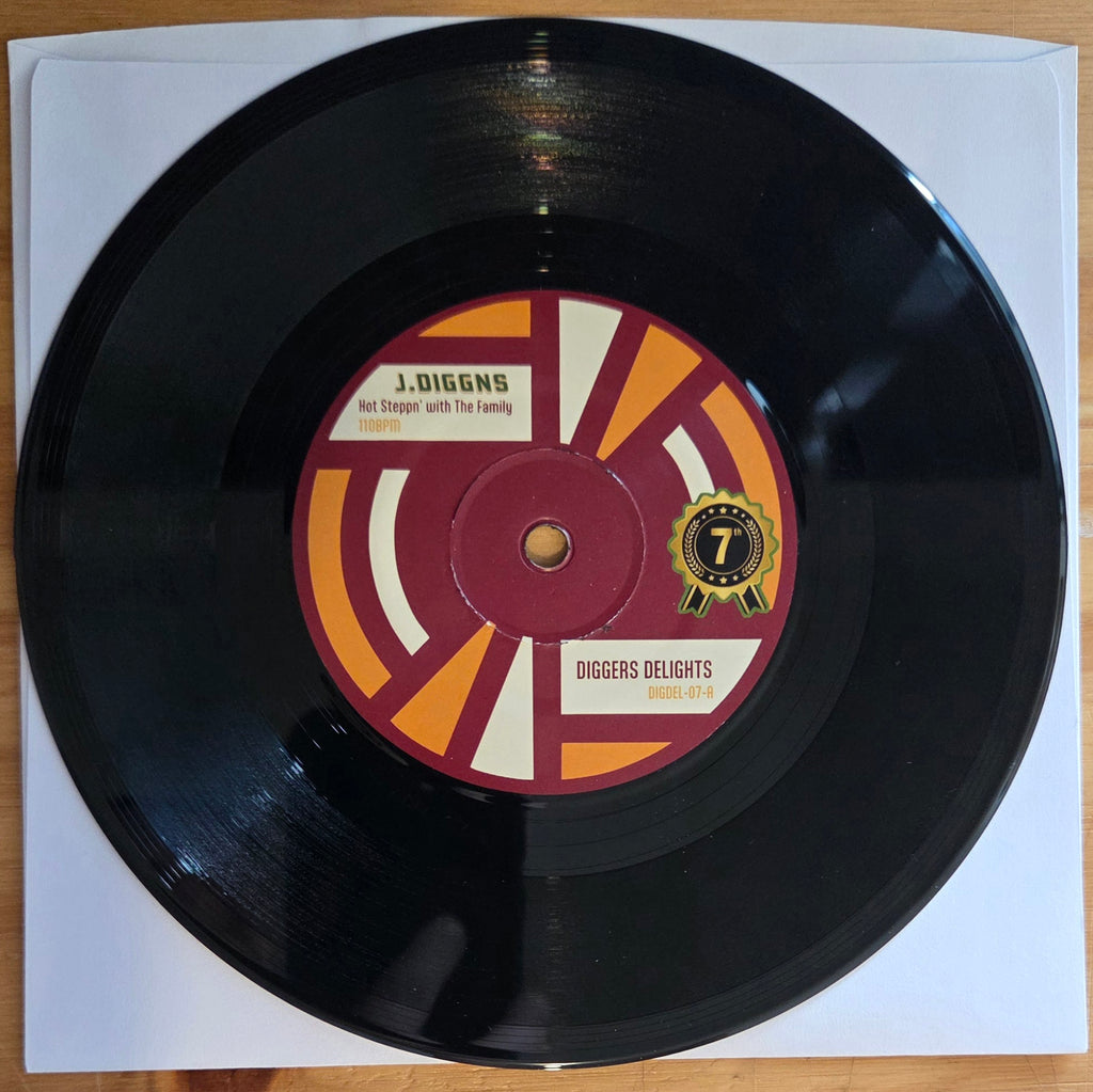 Diggers Delights 07 - J.Diggns / The S-man - 7" BLK