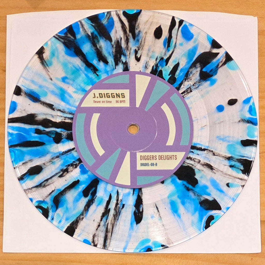 Diggers Delights 08 - DJ Homicide / J.Diggns - LTD EDITION SPLATTER - 7"