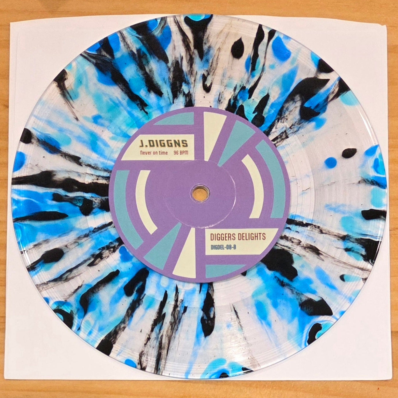 Diggers Delights 08 - DJ Homicide / J.Diggns - LTD EDITION SPLATTER - 7"