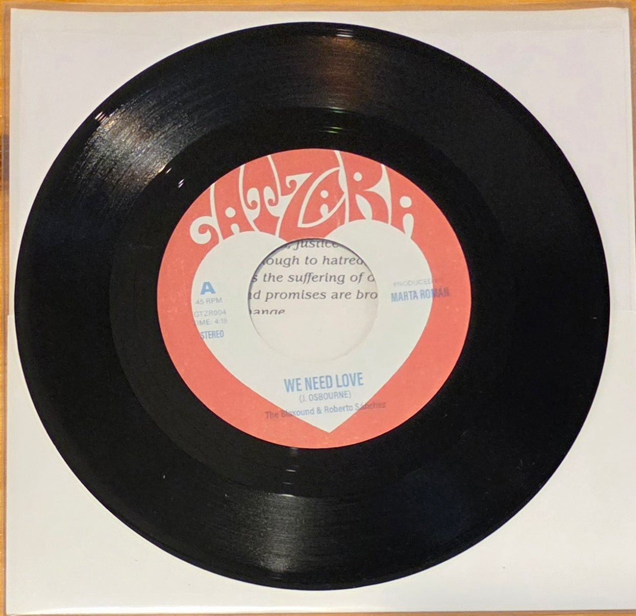 The BLAXOUND / ROBERTO SANCHEZ / REL McCOY / TUCO SALAMANCA - 7"